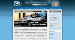 Desktop Screenshot of casablanca-rent-car.com